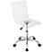 Swiss Clear Acrylic Office Chair