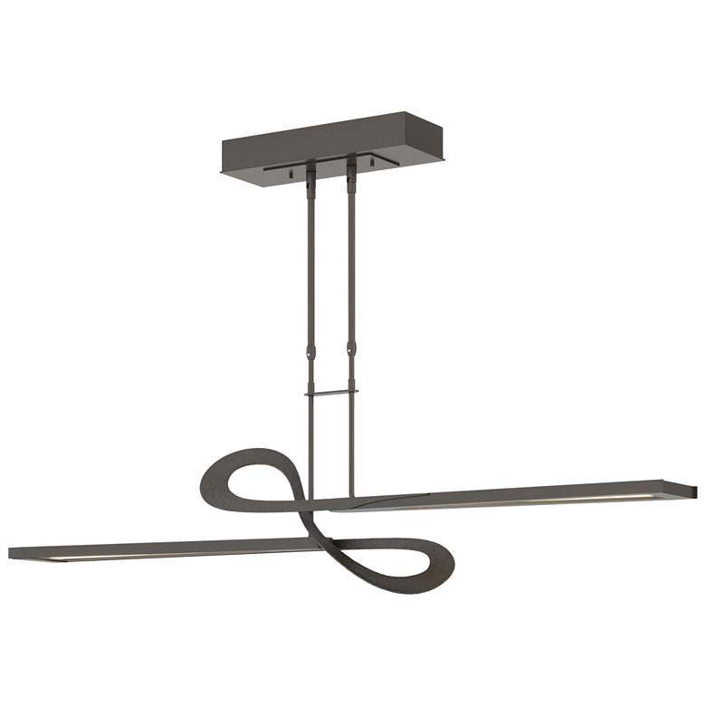 Image 1 Switchback 49.8" Wide Oil Rubbed Bronze LED Pendant