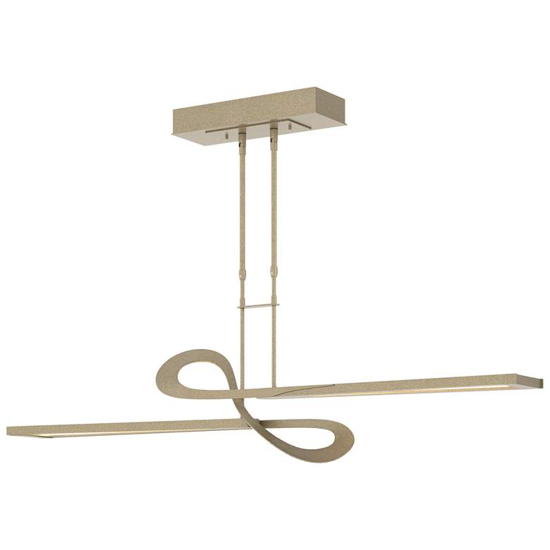 Image 1 Switchback 49.8" Wide Soft Gold LED Pendant