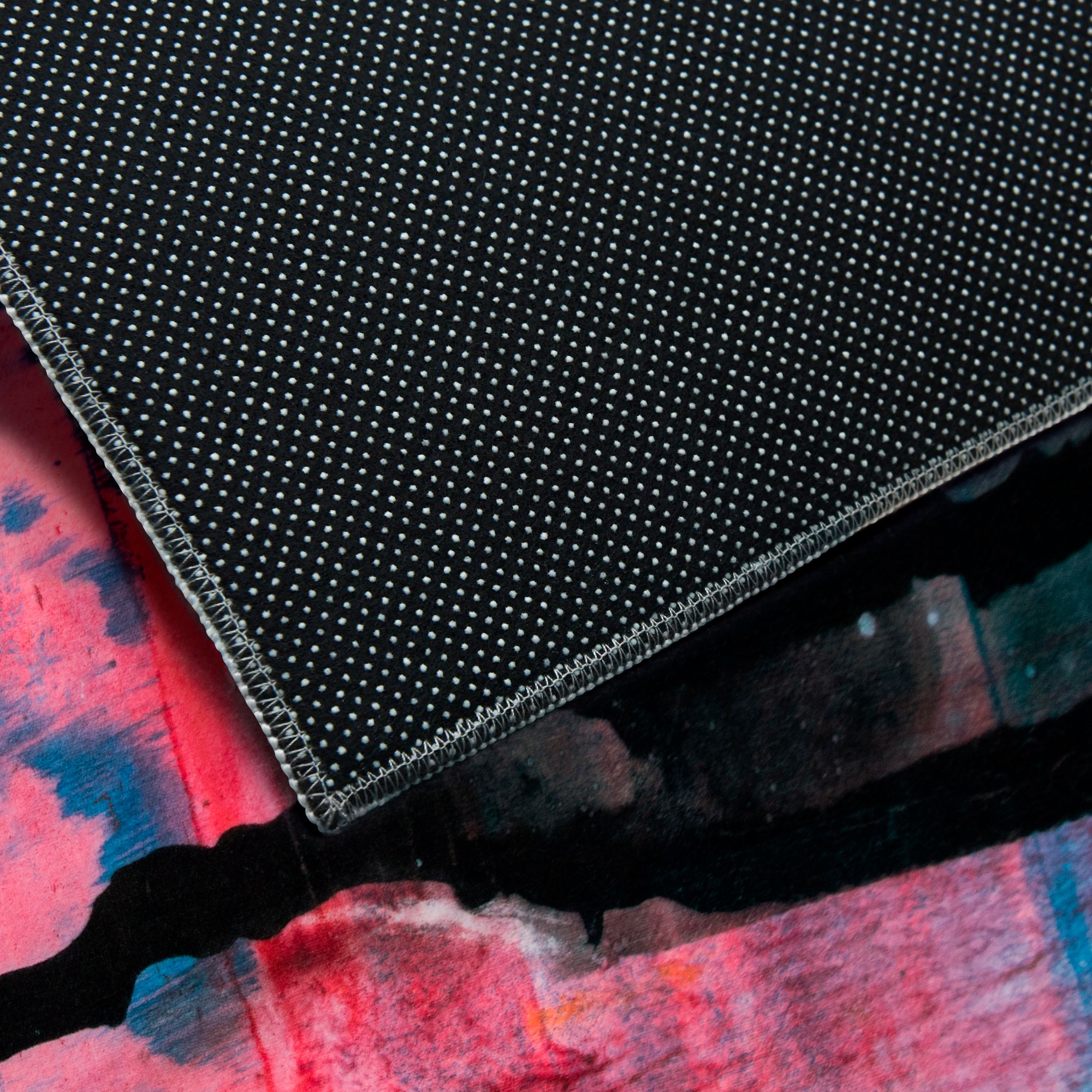 Image 4 Switching Directions Washable Abstract Art Area Rug size 5'x8' more views