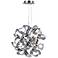 Swivel 12 Light Chandelier With Chrome Finish