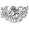 Swivel 13 Light Flush Mount With Chrome Finish