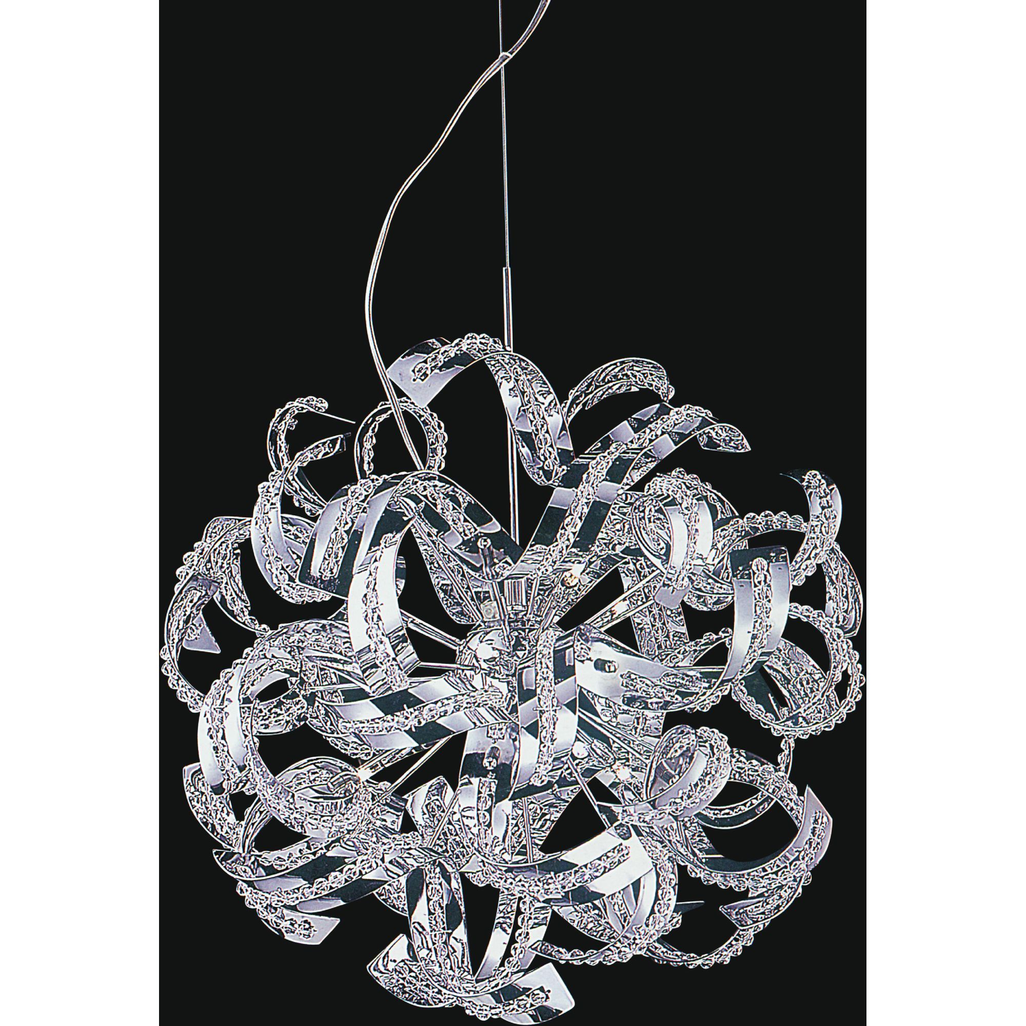 Image 4 Swivel 14 Light 22in Chrome Chandelier more views