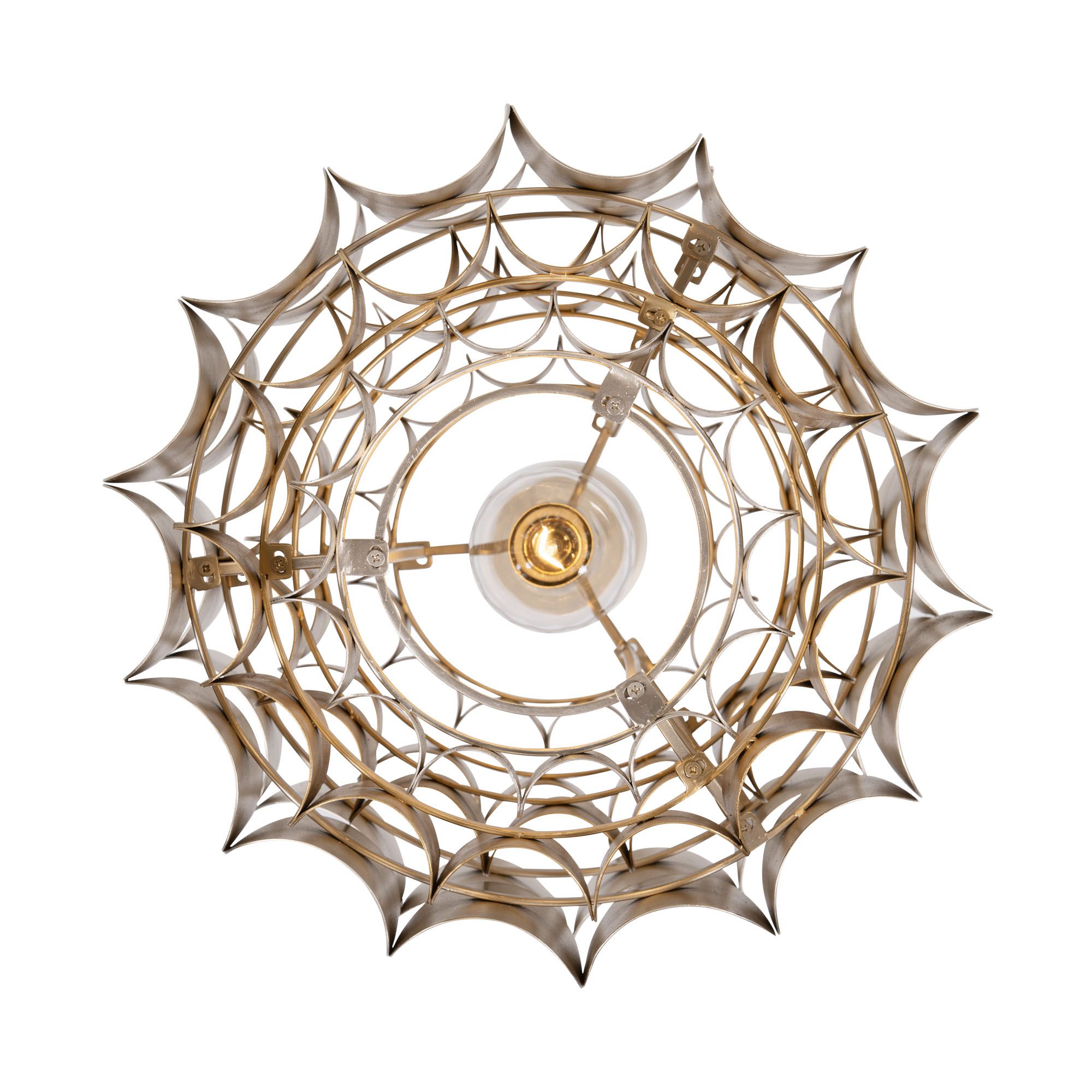 Image 5 Swoon 1-Lt Pendant - Antique Gold/Gold Dust more views