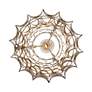 5_Swoon 1-Lt Pendant - Antique Gold/Gold Dust more views