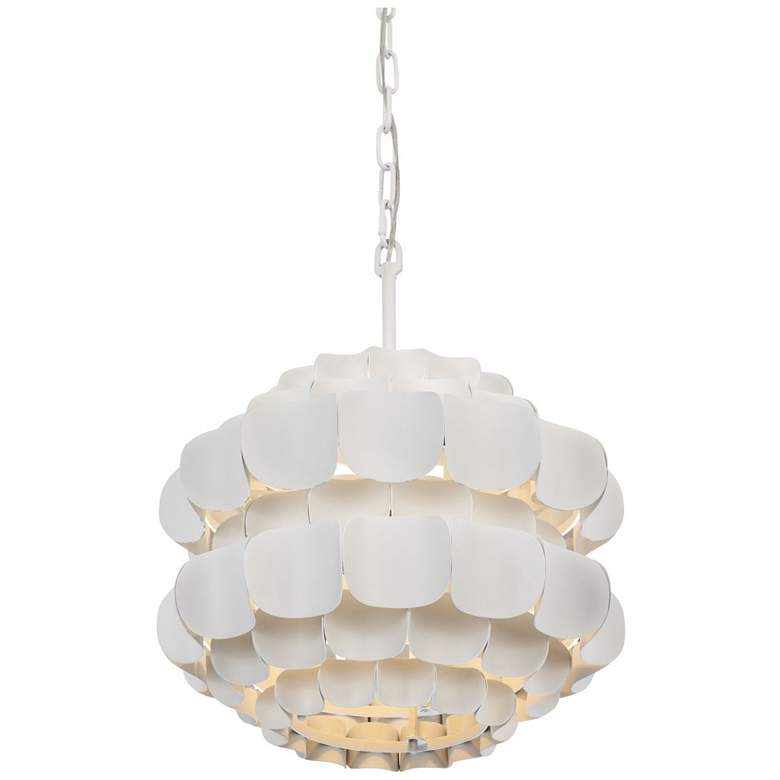 Image 1 Swoon 1-Lt Pendant - Matte White