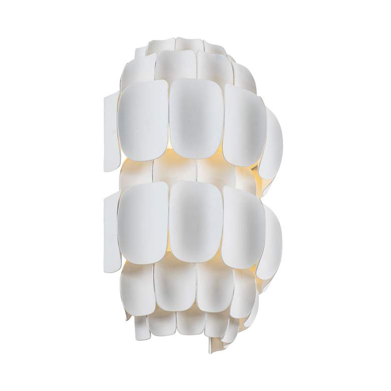 Image 2 Swoon 2-Lt Sconce - Matte White more views