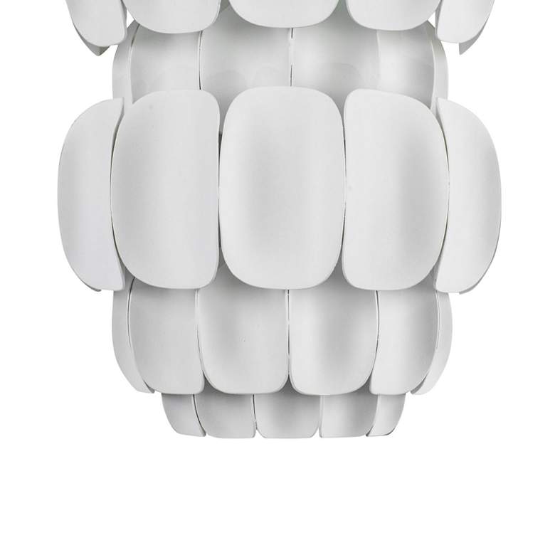 Image 4 Swoon 2-Lt Sconce - Matte White more views