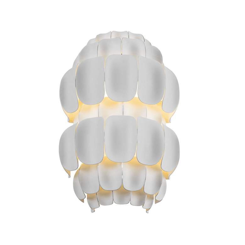 Image 5 Swoon 2-Lt Sconce - Matte White more views