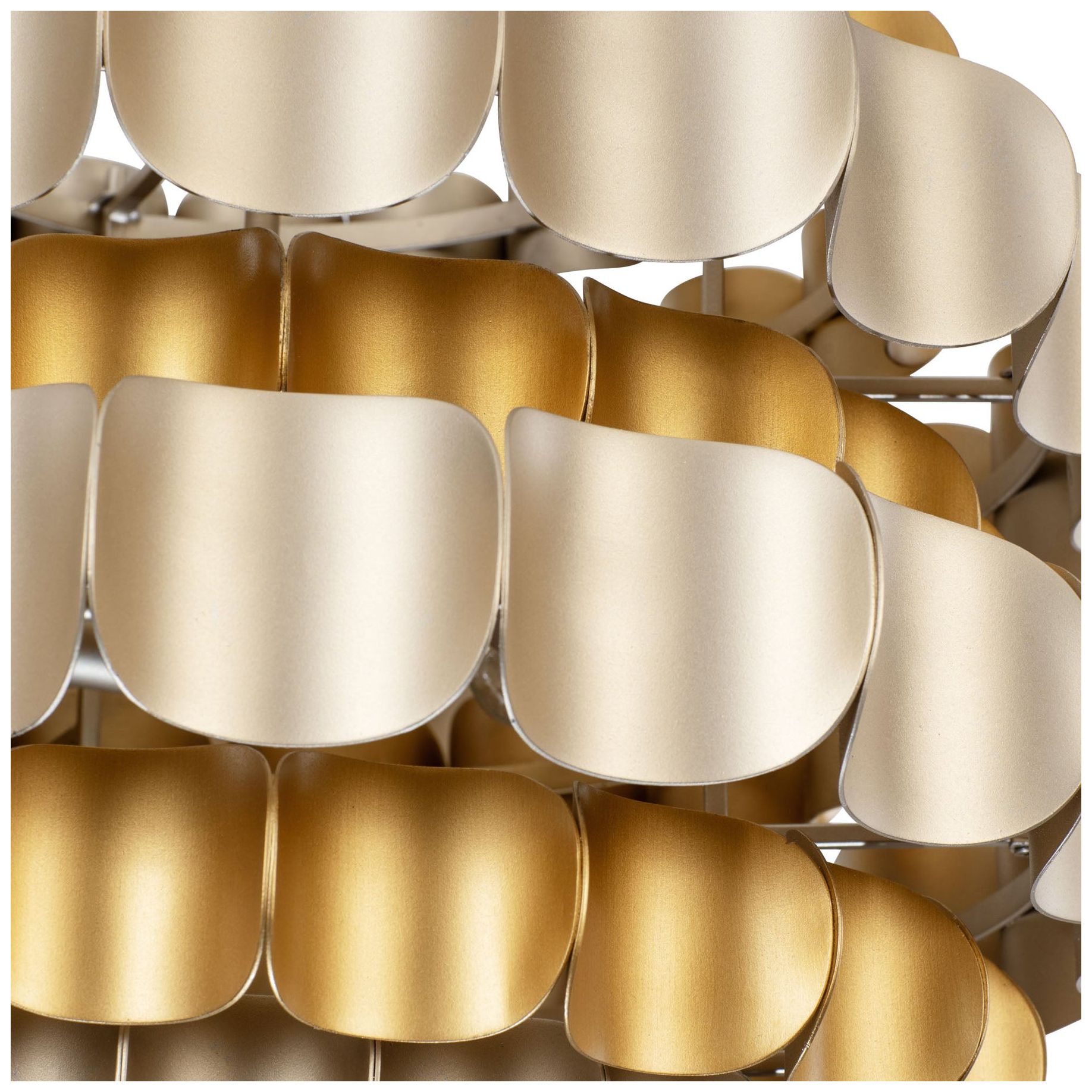 Image 3 Swoon 3-Lt Pendant - Antique Gold/Gold Dust more views