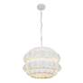 2_Swoon 3-Lt Pendant - Matte White more views