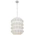 Swoon 6-Lt Foyer - Matte White
