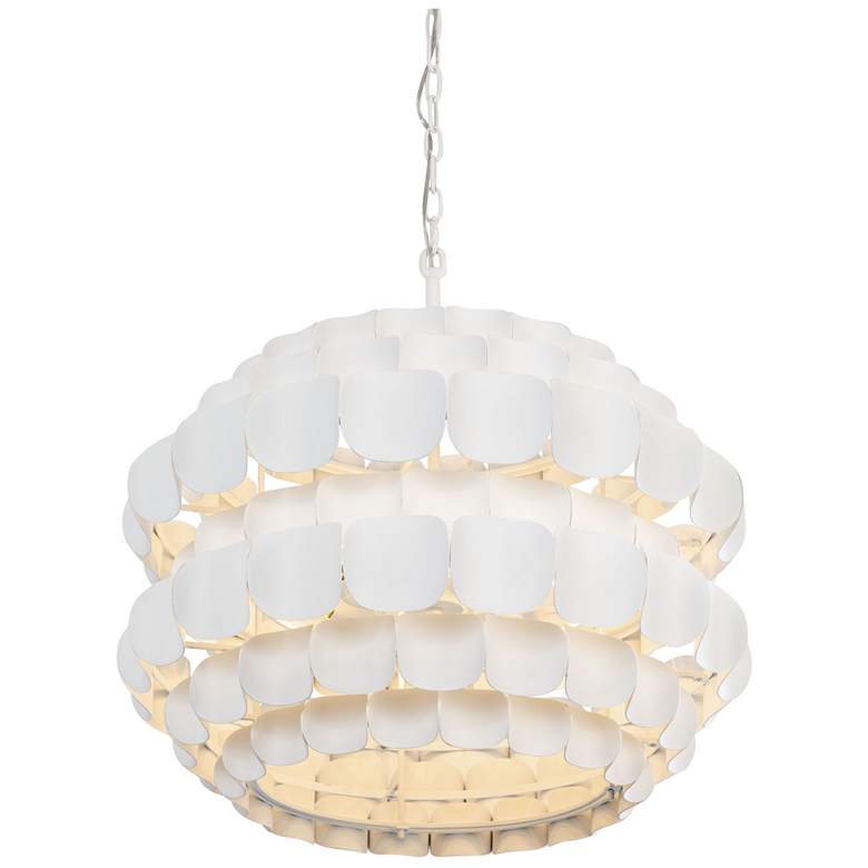 Image 1 Swoon 6-Lt Pendant - Matte White
