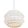 1_Swoon 6-Lt Pendant - Matte White