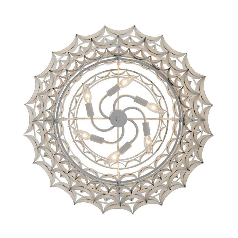 Image 2 Swoon 6-Lt Pendant - Matte White more views