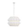 6_Swoon 6-Lt Pendant - Matte White more views