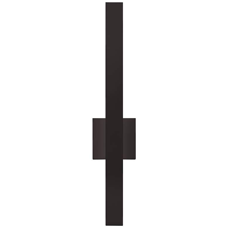Image 1 Sword 24 1/4"H Textured Bronze LED Outdoor Wall Light