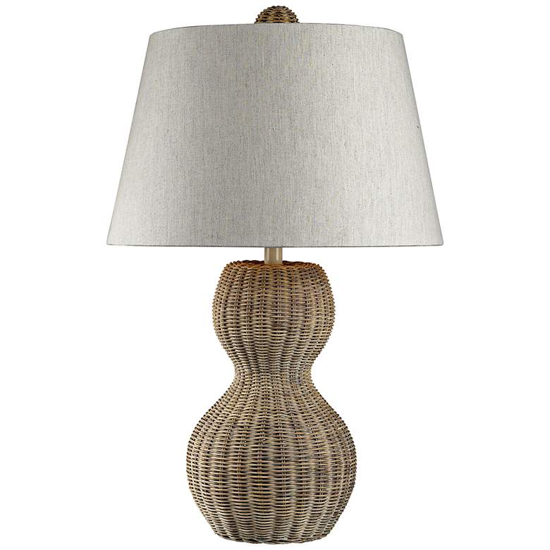 Image 1 Sycamore Hill Rattan Table Lamp