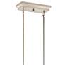 4_Sycara 48 1/4"W Polished 14-Light LED Linear Chandelier more views