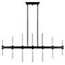 Thumbnail2 of Sycara Black Linear Chandelier 14Lt more views