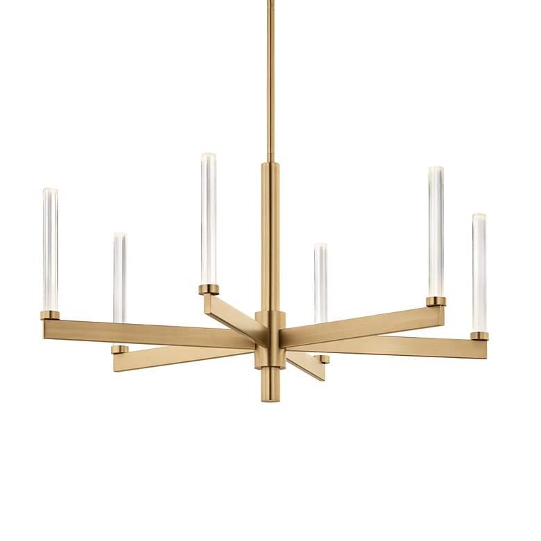 Image 5 Sycara Champagne Bronze Chandelier 6Lt more views