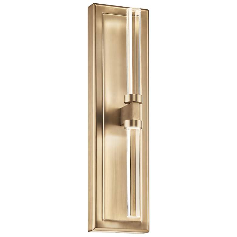 Image 1 Sycara Champagne Bronze Wall Sconce 2Lt
