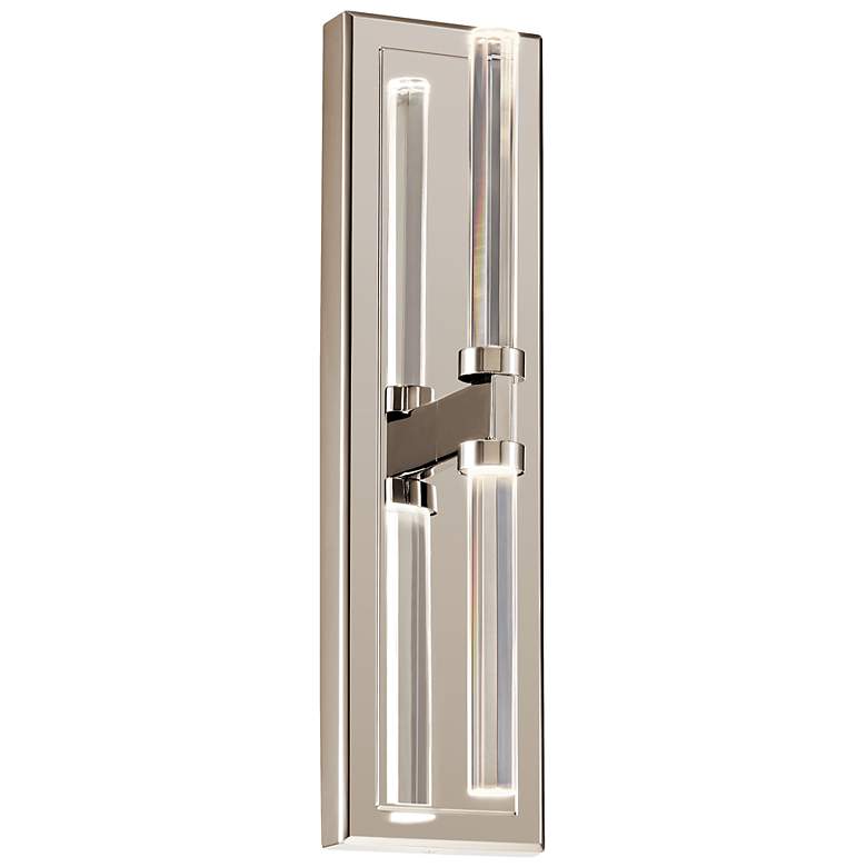 Image 1 Sycara Polished Nickel Wall Sconce 2Lt