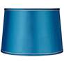 Sydnee Collection Satin Turquoise Blue Shade 14x16x11 (Spider)
