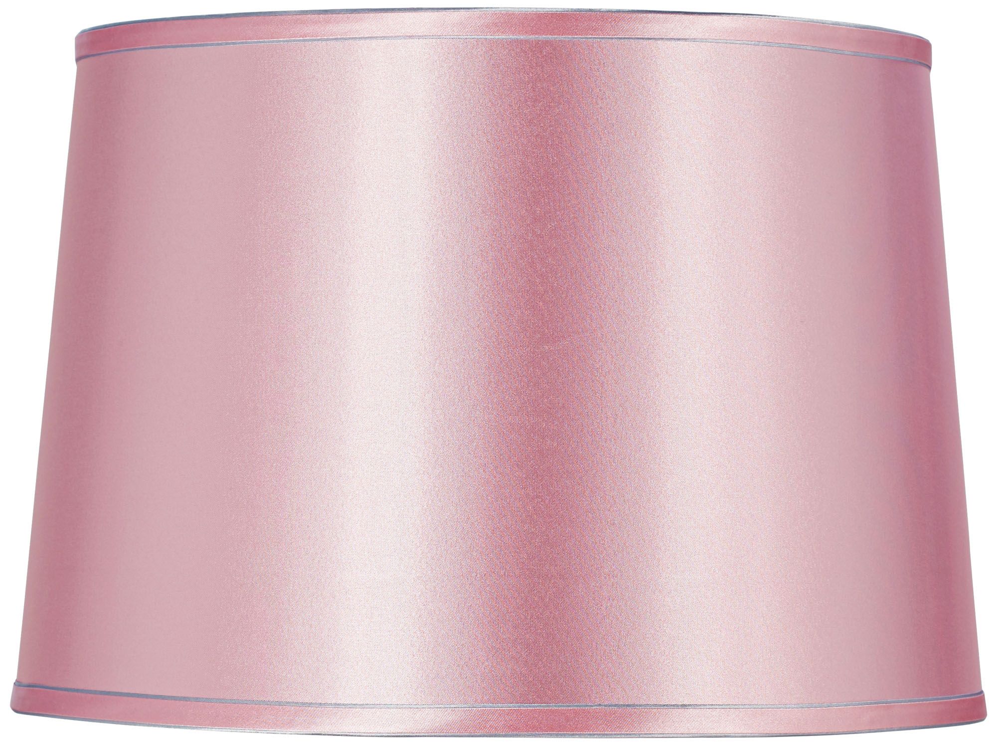 pink and black lampshade