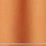 Sydnee Satin Orange Drum Lamp Shade 14x16x11 (Spider)