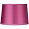 Sydnee Satin Pink Drum Lamp Shade 14x16x11 (Spider)