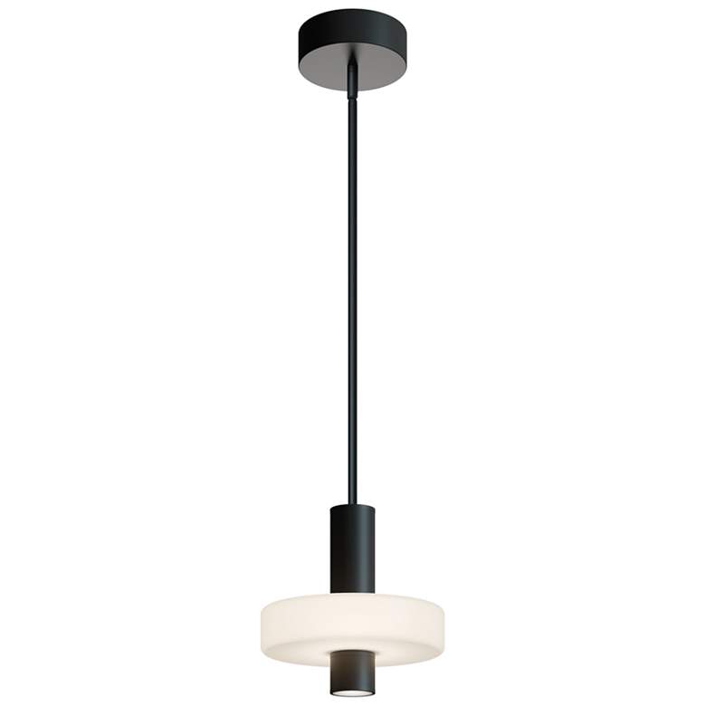 Image 1 Sydney 10" Wide Black LED Pendant
