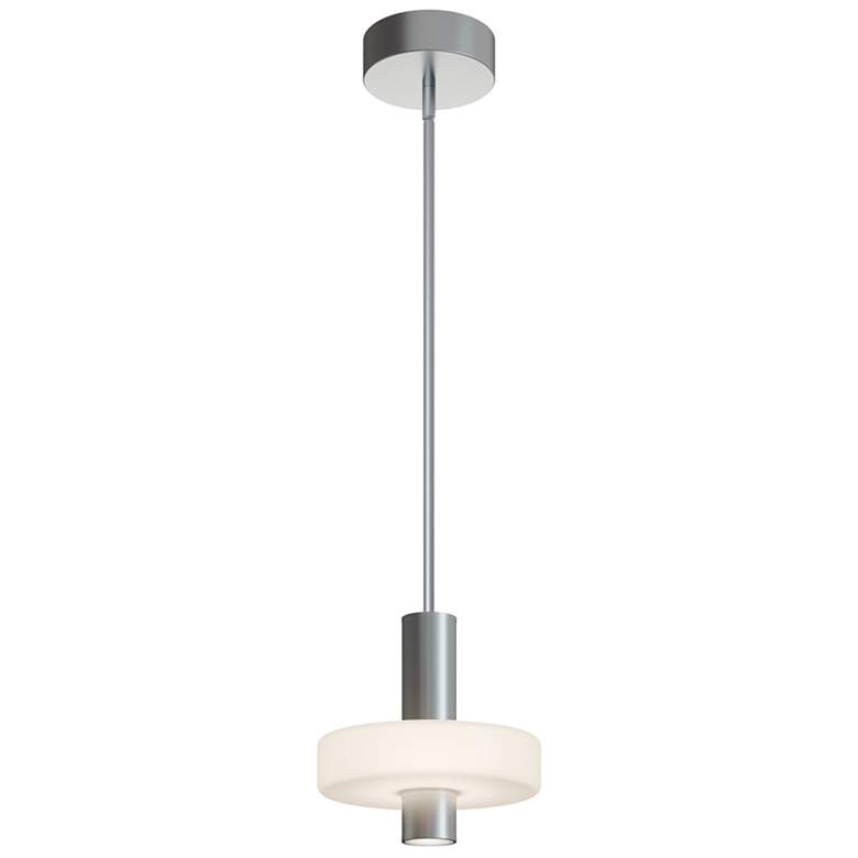 Image 1 Sydney 10" Wide Satin Nickel LED Pendant