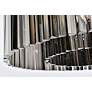 5_Sydney 10 Lt Matte Black Chandelier Silver Shade (Grey) more views