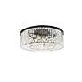 4_Sydney 10 Lt Matte Black Flush Mount Clear more views