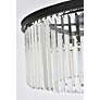 6_Sydney 10 Lt Matte Black Flush Mount Clear more views