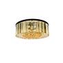 4_Sydney 10 Lt Matte Black Flush Mount Golden Teak more views