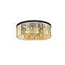 4_Sydney 10 Lt Matte Black Flush Mount Golden Teak more views