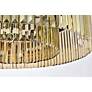 5_Sydney 10 Lt Matte Black Flush Mount Golden Teak more views