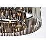 5_Sydney 10 Lt Matte Black Flush Mount Silver Shade (Grey) more views