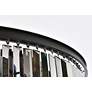 6_Sydney 10 Lt Matte Black Flush Mount Silver Shade (Grey) more views