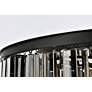 7_Sydney 10 Lt Matte Black Flush Mount Silver Shade (Grey) more views