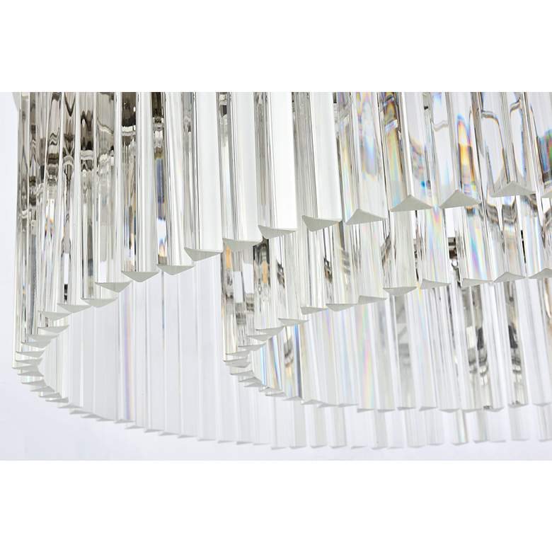 Image 5 Sydney 10 Lt Polished Nickel Chandelier Clear more views