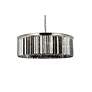 4_Sydney 10 Lt Polished Nickel Chandelier Silver Shade (Grey) more views