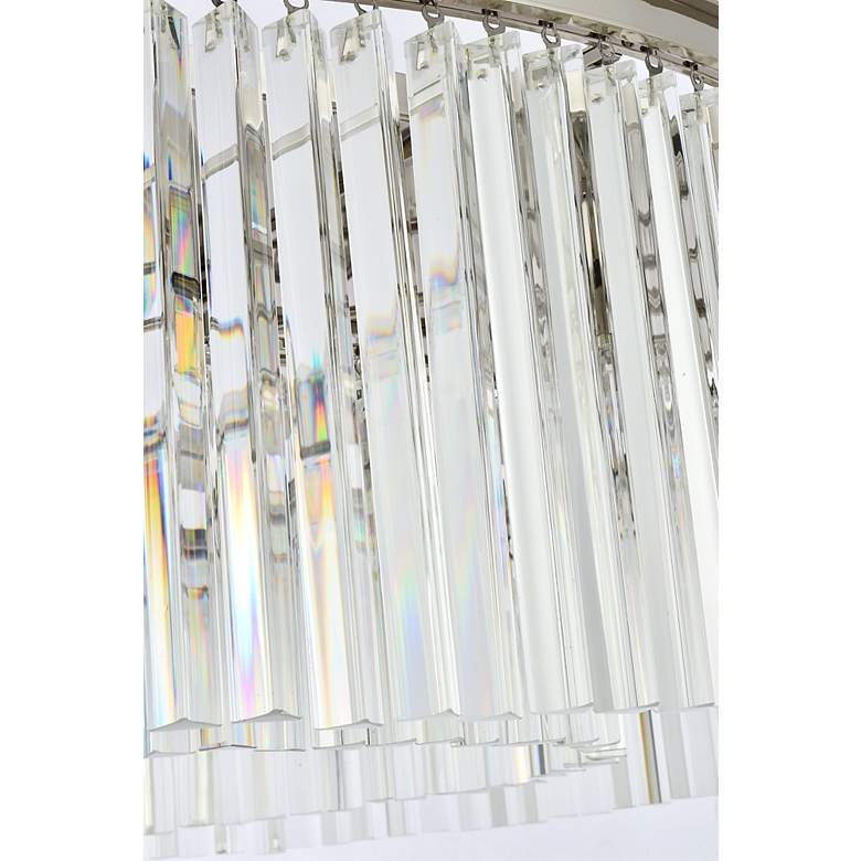 Image 7 Sydney 10 Lt Polished Nickel Flush Mount Clear more views