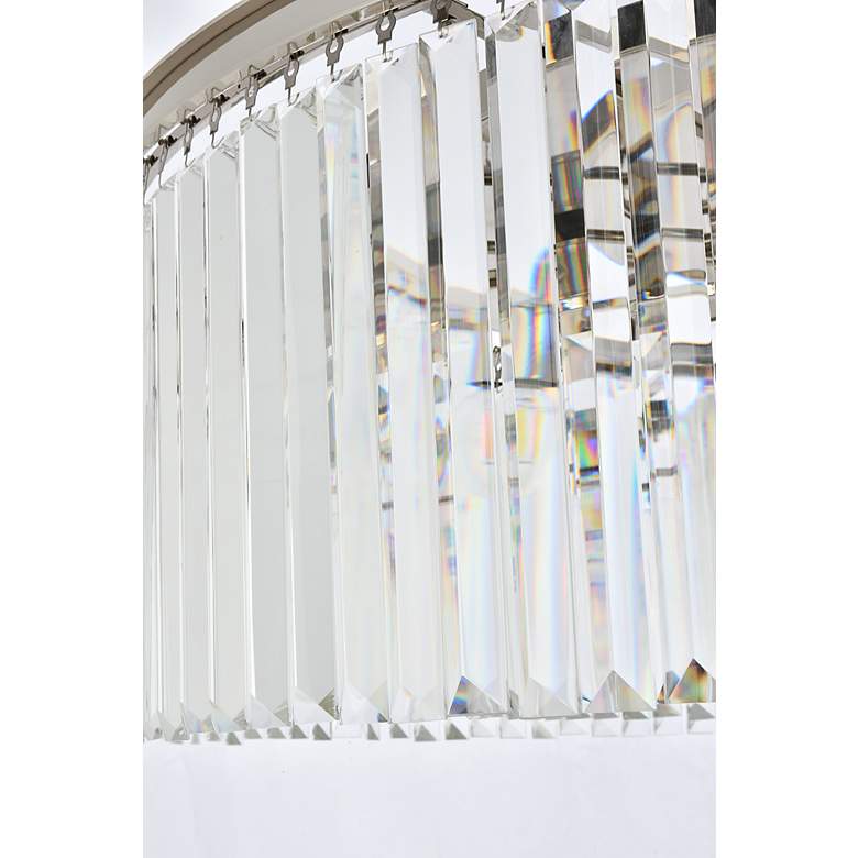 Image 7 Sydney 10 Lt Polished Nickel Flush Mount Clear more views