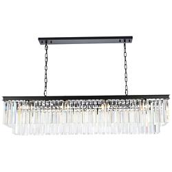 Sydney 12 Lt Chandelier Matte Black