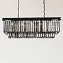 1_Sydney 12 Lt Matte Black Chandelier Silver Shade
