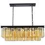 2_Sydney 12 Lt Matte Black Chandelier