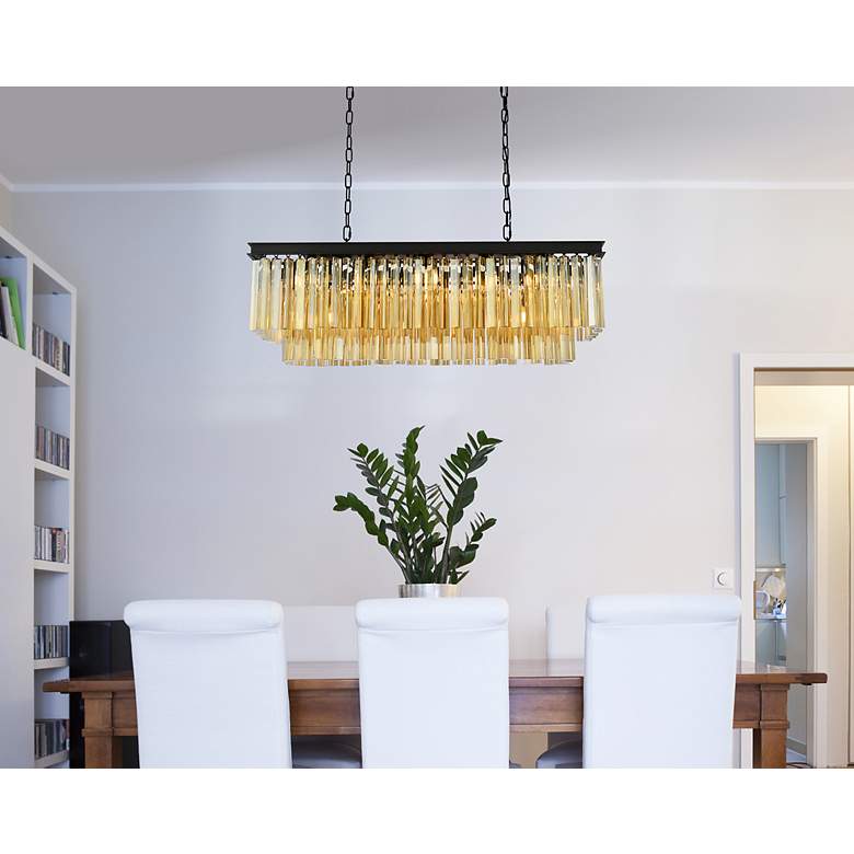 Image 3 Sydney 12 Lt Matte Black Chandelier more views